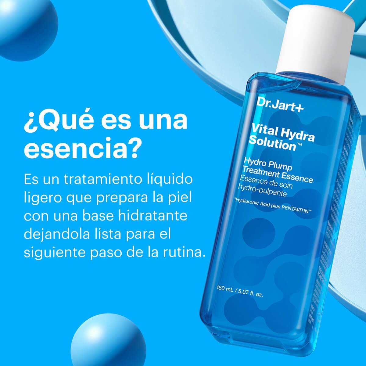 VITAL HYDRA SOLUTION™ HYDRO PLUMP TREATMENT ESSENCE (ESENCIA LÍQUIDA CON ÁCIDO HIALURÓNICO)